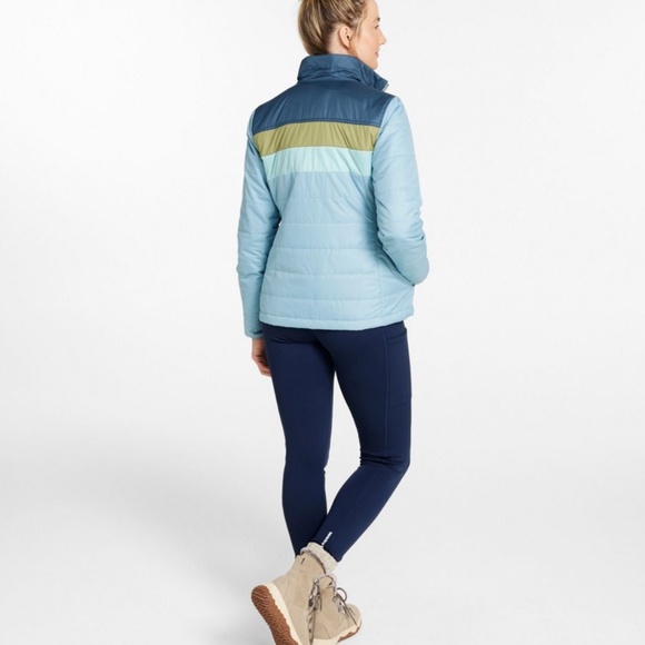 L.L Bean Women's Mountain Classic Puffer Jacket, Colorblock - Picture 5 of 5